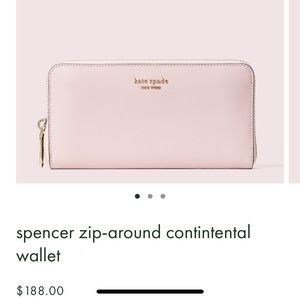 Kate Spade Spencer Zip-Around Continental Wallet